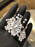 HDPE-weiss Regranulat-Pellets