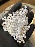 HDPE-weiss Regranulat-Pellets